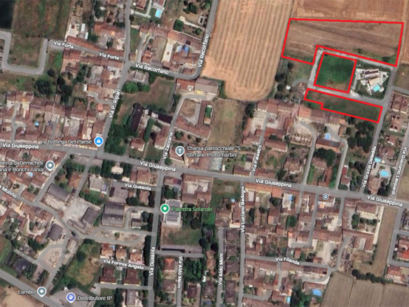 Area lottizzata residenziale